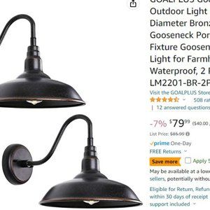 Outdoor Gooseneck Lights